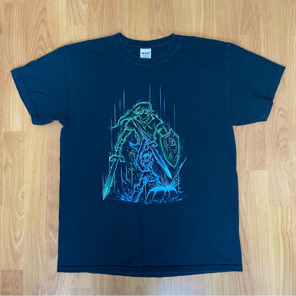 Zelda Video Game Logo T-Shirt Men’s Large